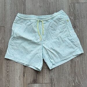 Birddogs Light Blue Patterned Swimsuit